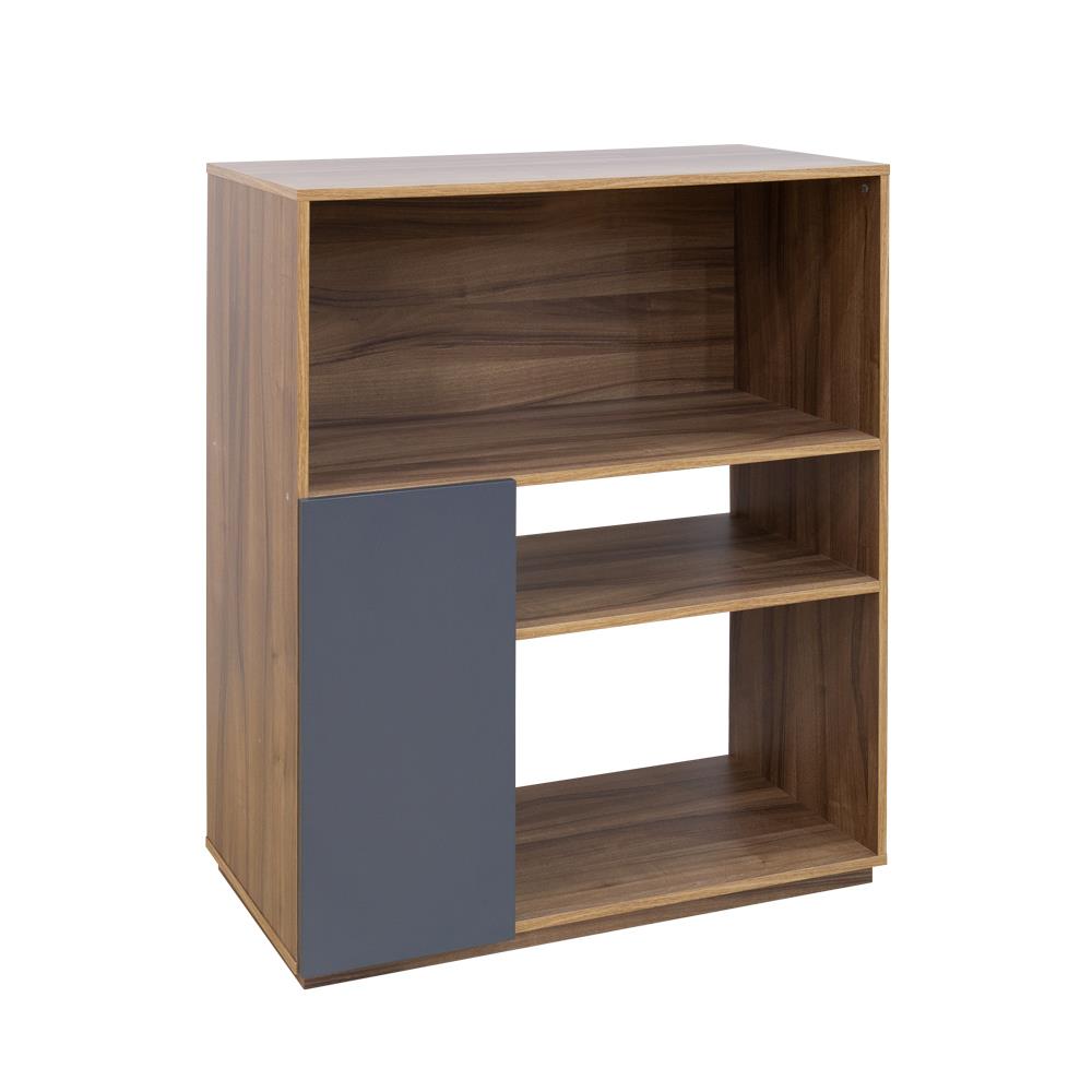 ชั้นวางของ 3 ชั้น FURDINI SAKI 90 ซม. สีวอลนัท/เทา