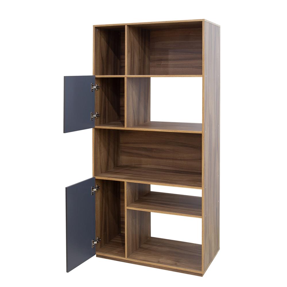 ชั้นวางของ 5 ชั้น FURDINI SAKI 90 ซม. สีวอลนัท/เทา