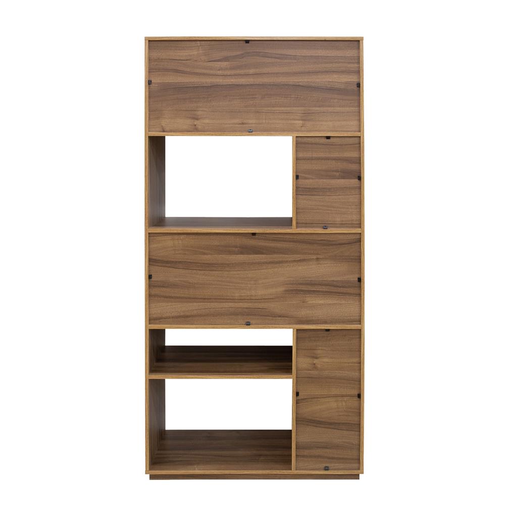 ชั้นวางของ 5 ชั้น FURDINI SAKI 90 ซม. สีวอลนัท/เทา