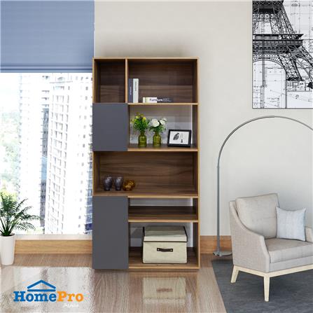 ชั้นวางของ 5 ชั้น FURDINI SAKI 90 ซม. สีวอลนัท/เทา_5