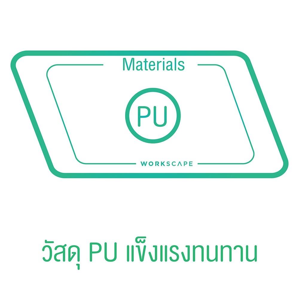 แผ่นรองโต๊ะทำงาน WORKSCAPE WAH-00013 สีเทา