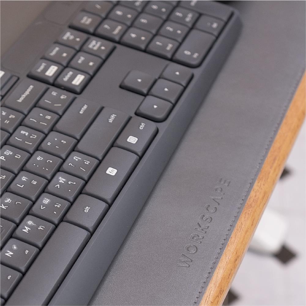 แผ่นรองโต๊ะทำงาน WORKSCAPE WAH-00013 สีเทา