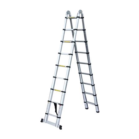 บันไดอเนกประสงค์ ปรับแบบ EAZY TOOLS 10 ขั้น 3.1 ม. สีเงิน_2