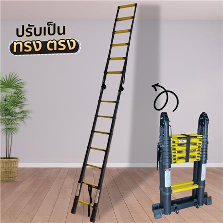 บันไดอเนกประสงค์ ปรับแบบ EAZY TOOLS 10 ขั้น 3.1 ม. สีเงิน_4