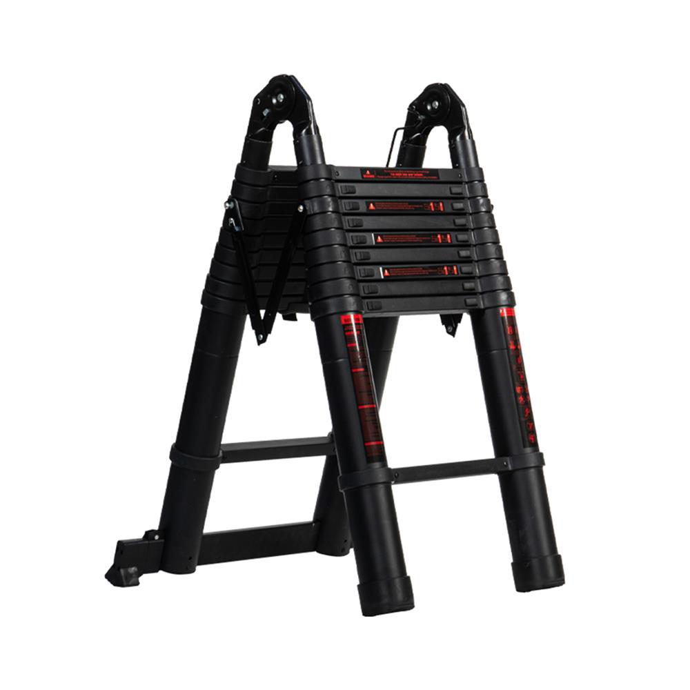 บันไดทรง A EASY TOOLS 3.1 ม. 10 ขั้น สีดำ/แดง