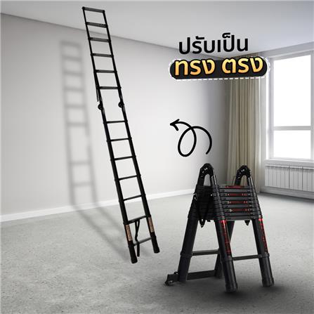 บันไดทรง A EASY TOOLS 3.1 ม. 10 ขั้น สีดำ/แดง_3