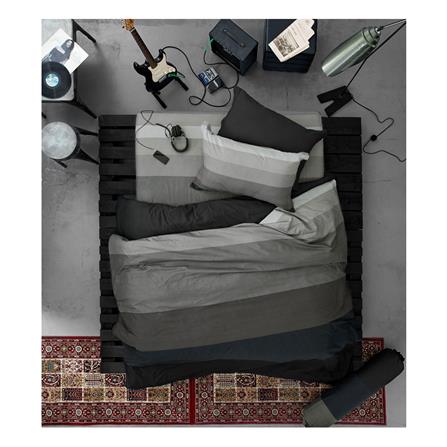 ชุดผ้าปูที่นอน 5 ฟุต 5 ชิ้น LOTUS IMPRESSION STRIPIES LI-SD12B_0