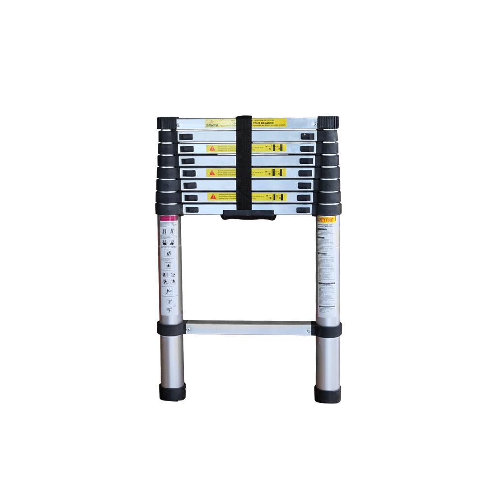 บันไดทรงตรง 2.6 ม. EAZY TOOLS 9 ขั้น สีเงิน