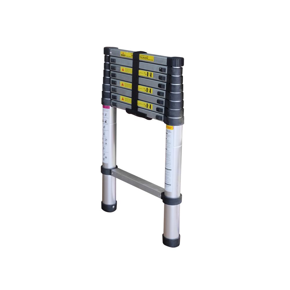 บันไดทรงตรง 2.6 ม. EAZY TOOLS 9 ขั้น สีเงิน