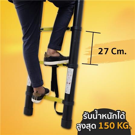 บันไดทรงตรง 2.6 ม. EAZY TOOLS 9 ขั้น สีเงิน_3