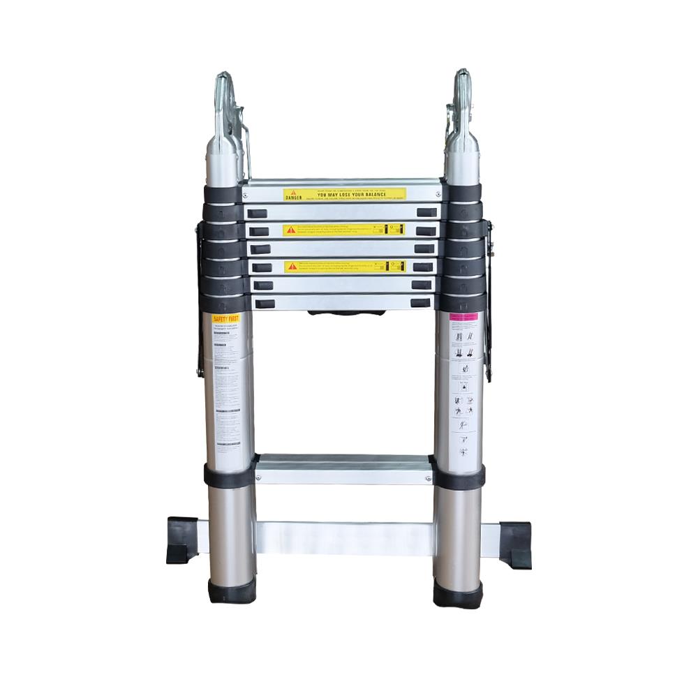 บันไดทรง A 2.5 ม. EAZY TOOLS 8 ขั้น สีเงิน