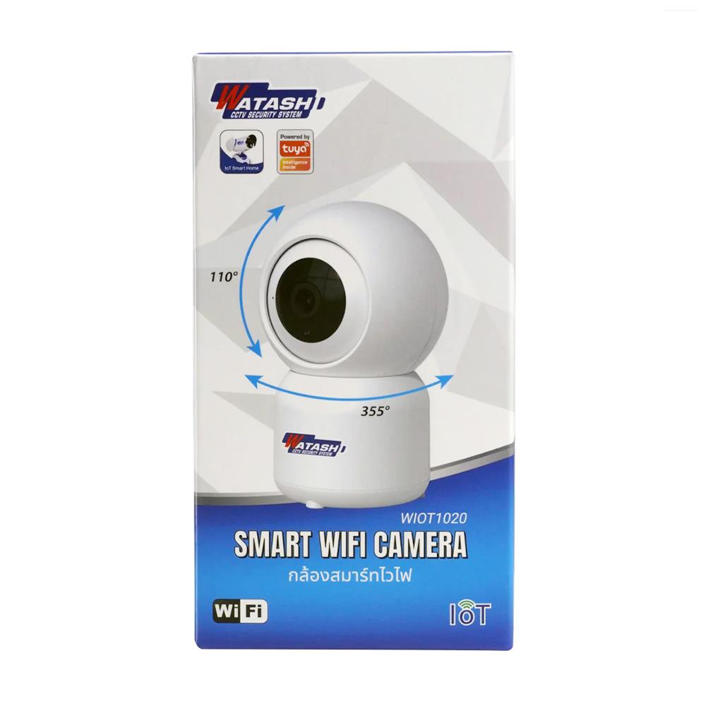 กล้องวงจรปิดไร้สาย WATASHI WIOT1020 2 ล้านพิกเซล (ไม่แถมเมม)