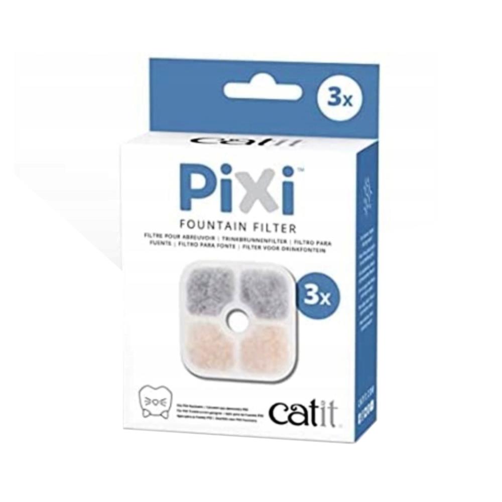 ไส้กรองน้ำพุแมว CATIT PIXI FOUNTAIN 3 ACTION