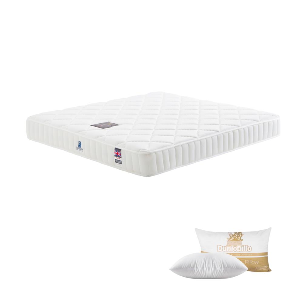 ที่นอน 6 ฟุต DUNLOPILLO RADIANCE พร้อมหมอนหนุน 2 ชิ้น