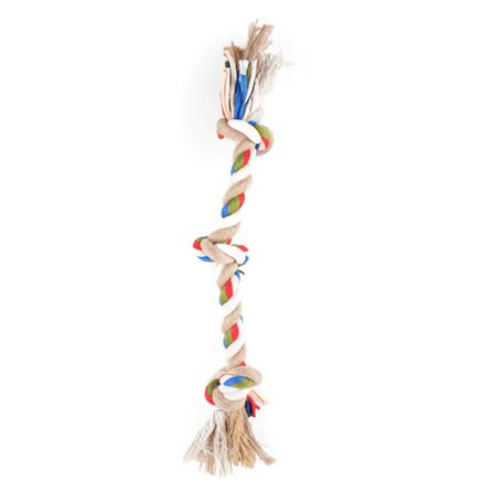 ของเล่นสุนัข FOFOS DOG FLOSSY 3 KNOTS ROPE TOY_0