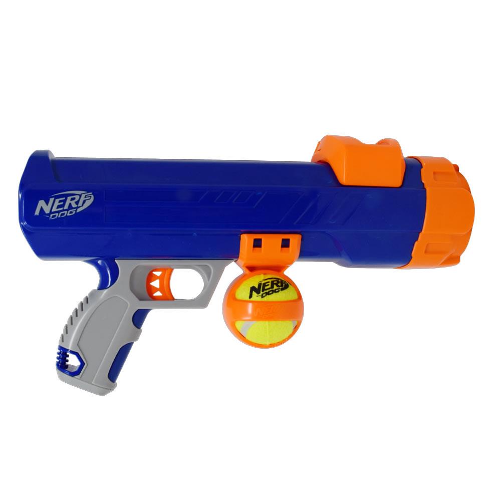 ของเล่นปืนยิงลูกบอล NERF DOG TENNIS BALL BLASTER SMALL