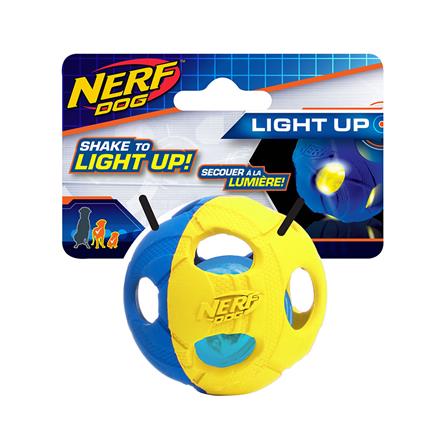 ของเล่นลูกบอลสุนัข NERF DOG LED BASH BALL SMALL 2.5 นิ้ว