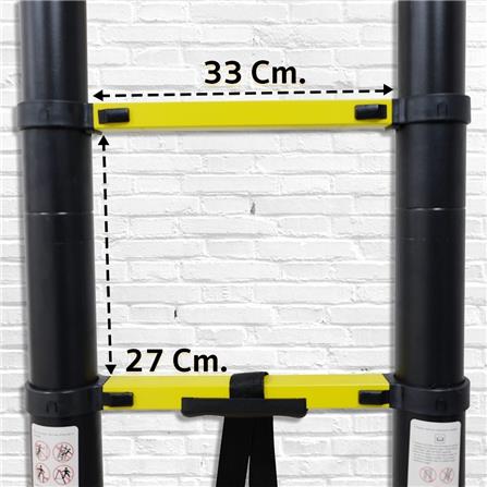 บันไดอเนกประสงค์ EAZY TOOLS 14 ขั้น 4.1 ม. สีเงิน_4