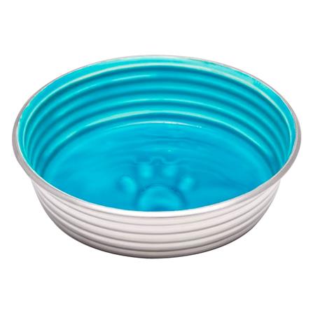 ชามอาหารสัตว์เลี้ยง LOVING PETS LE BOL SEINE ไซซ์ L สีฟ้า_0