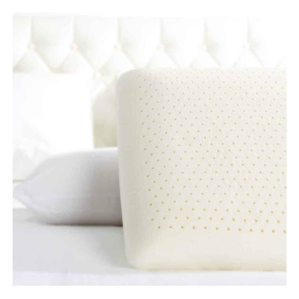 หมอนสุขภาพ ยางพารา LOTUS TALALAY MEDIUM 20x30 นิ้ว สีขาว