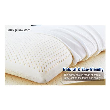 หมอนสุขภาพ ยางพารา LOTUS TALALAY MEDIUM 20x30 นิ้ว สีขาว_6