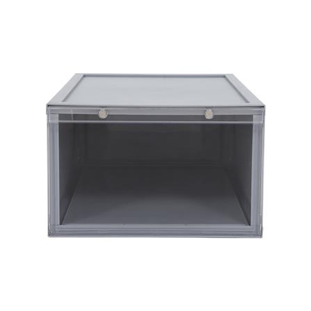 กล่องรองเท้า STACKO MAGNETIC LOCK MONO 28X37X18.3 ซม. สีเทา_2