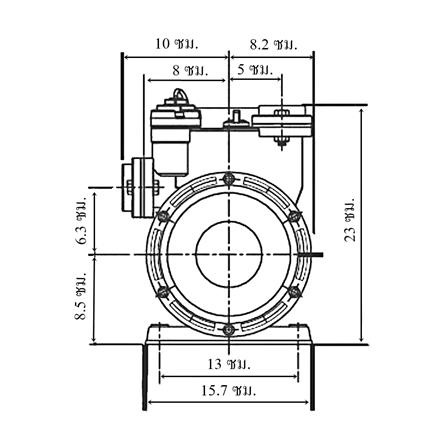 ปั๊มอัตโนมัติ KIKAWA KQ-400(Z) 400 วัตต์_6