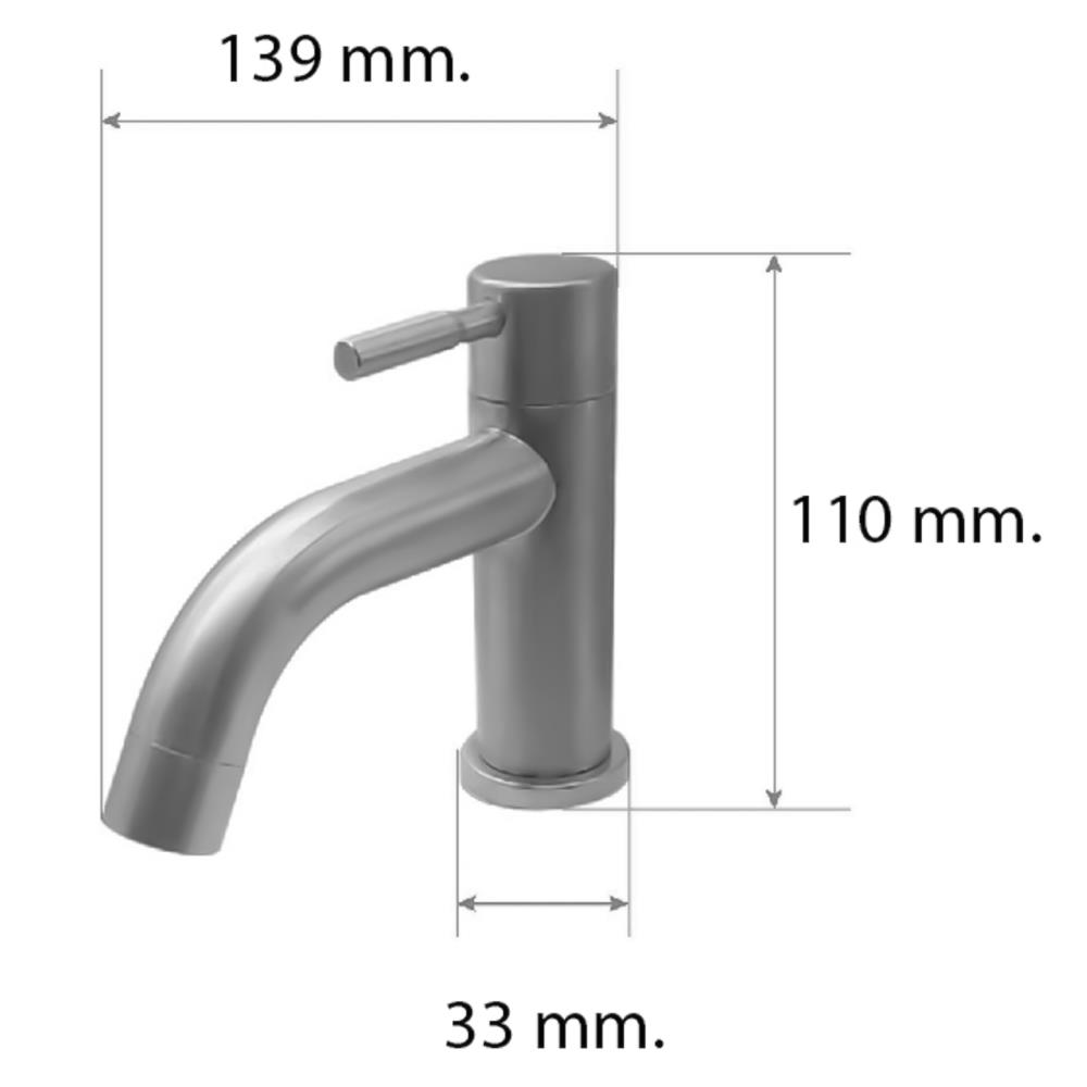 ก๊อกอ่างล้างหน้าเดี่ยว LUZERN LS-2014