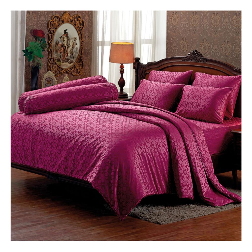 ชุดผ้าปูที่นอน 6 ฟุต 5 ชิ้น JESSICA JACQUARD 21039-QS737