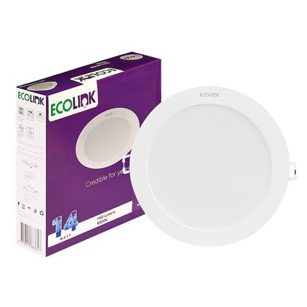 ดาวน์ไลท์ LED ECOLINK 6 นิ้ว 14 วัตต์ DAYLIGHT สีขาว_2