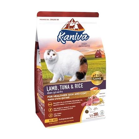 อาหารแมว KANIVA LAMB TUNA AND RICE 380 ก._0