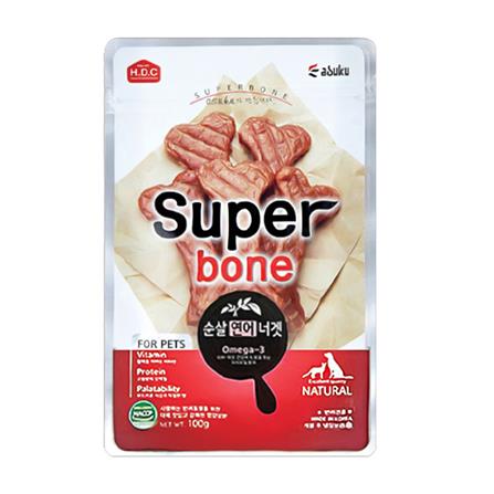 ขนมสุนัขและแมว SUPER BONE SALMON 100 ก._0