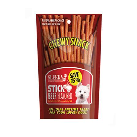 ขนมสุนัข SLEEKY CHEWY STICK BEEF FLAVOR 175 ก.