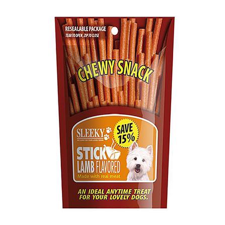 ขนมสุนัข SLEEKY CHEWY STICK LAMB FLAVOR 175 ก.