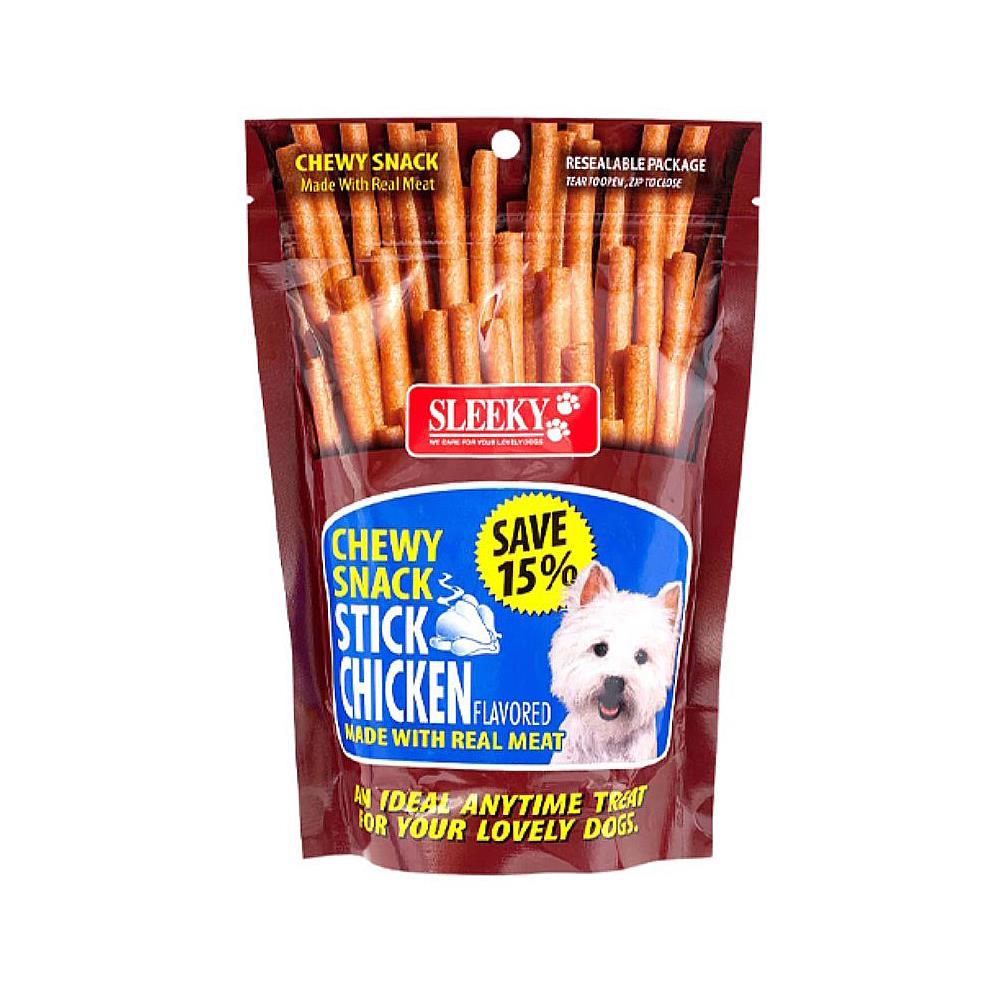 ขนมสุนัข SLEEKY CHEWY STICK CHICKEN FLAVOR 175 ก.