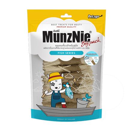 ขนมสุนัข MUNZNIE S/F FISH JERKY WRAPFISH 250 ก._0
