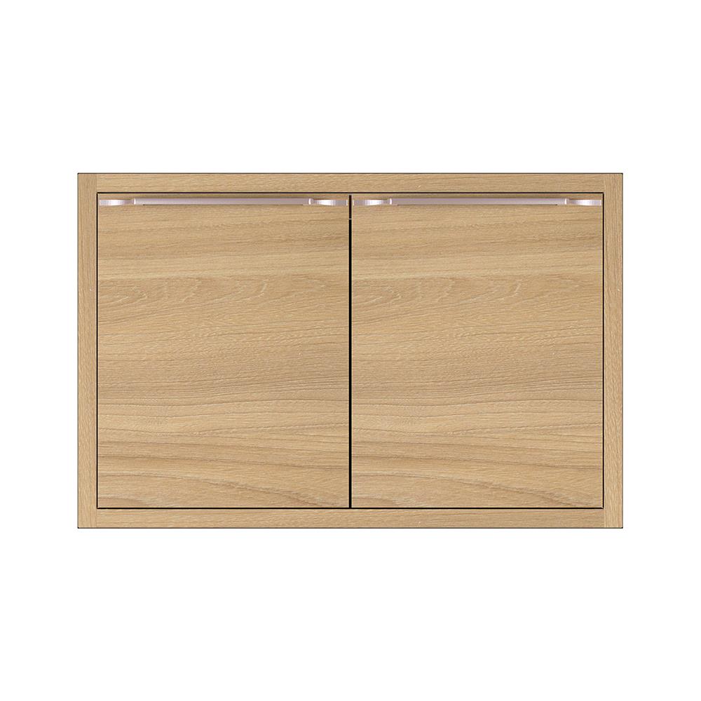 บานใต้เตา KIZTCHO LUCIDA 86x56 ซม. Honey Oak