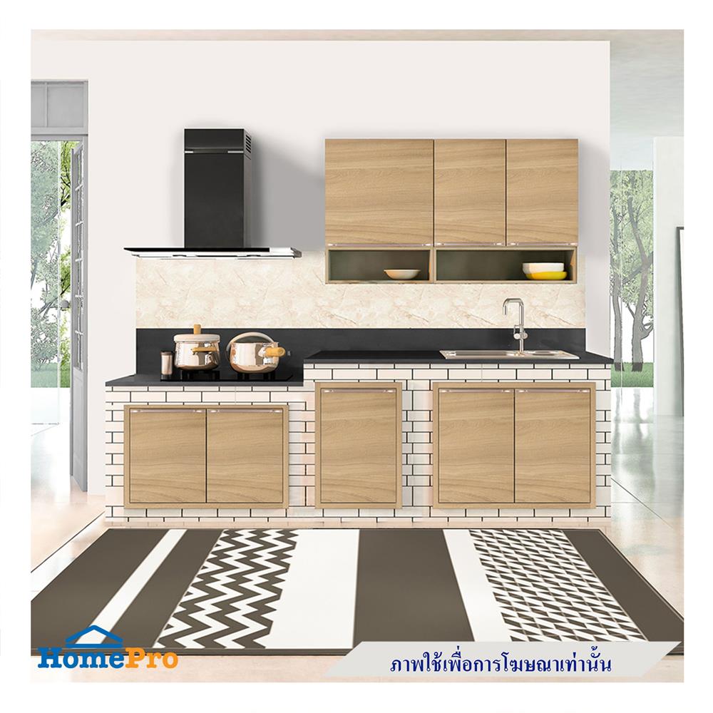 บานใต้เตา KIZTCHO LUCIDA 86x56 ซม. Honey Oak