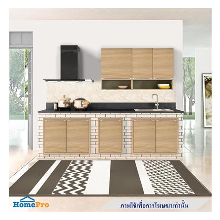 บานซิงค์เดี่ยว KIZTCHO LUCIDA 46x66 ซม. Honey Oak_2