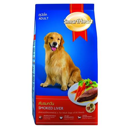 อาหารสุนัข SMARTHEART ADULT SMOKED LIVER 3 กก._0