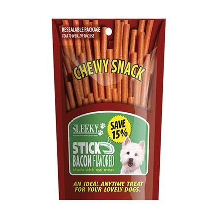 ขนมสุนัข SLEEKY CHEW STICK BACON FLAVOR 175 ก._0