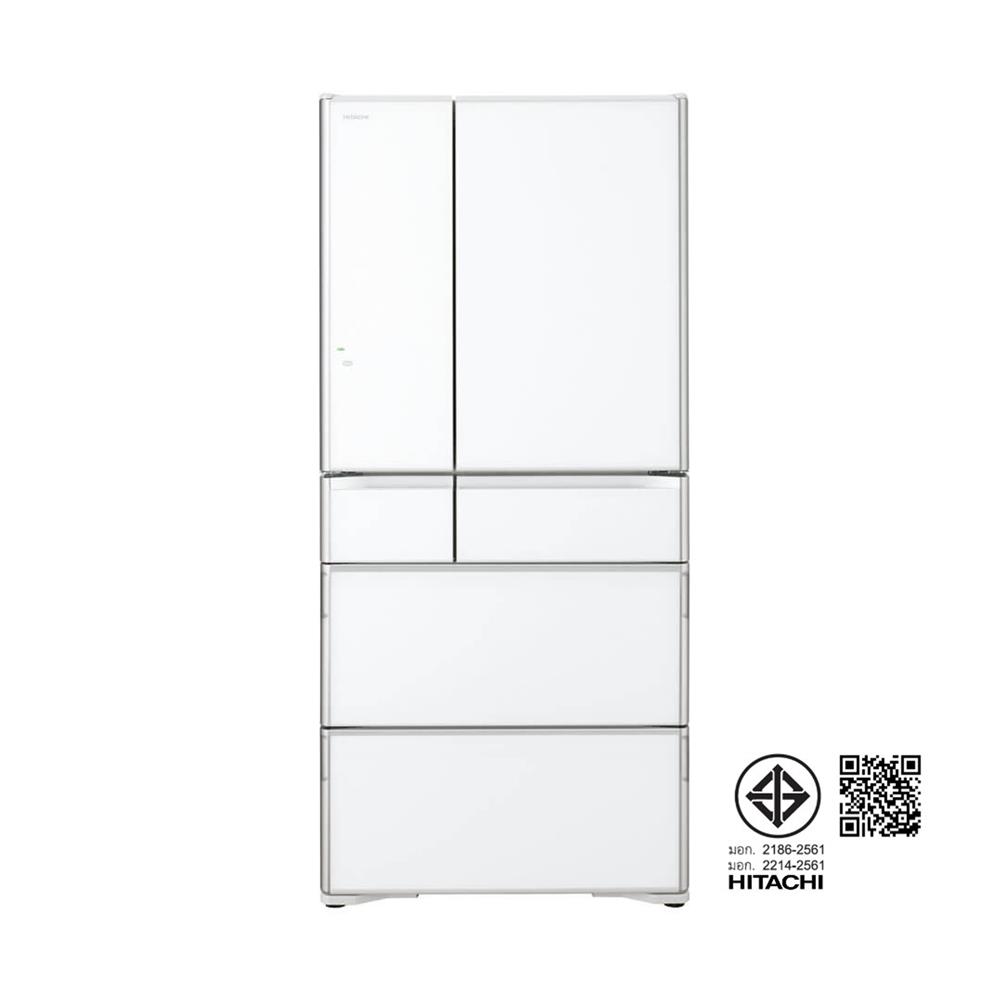 ตู้เย็น MULTI-DOORS HITACHI RWX670RT XW 23.7 คิว กระจกขาว อินเวอร์เตอร์