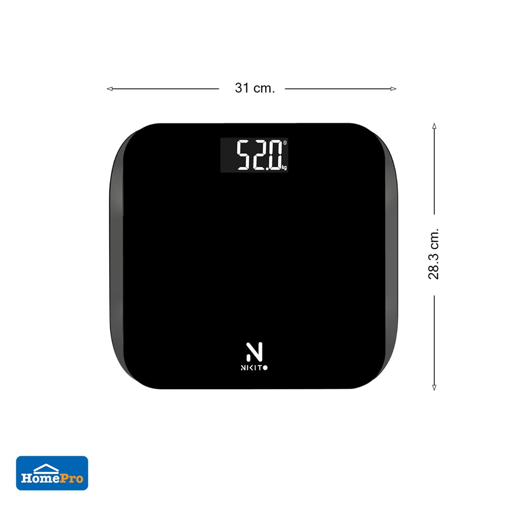เครื่องชั่งน้ำหนัก NIKITO BG280L สีดำ