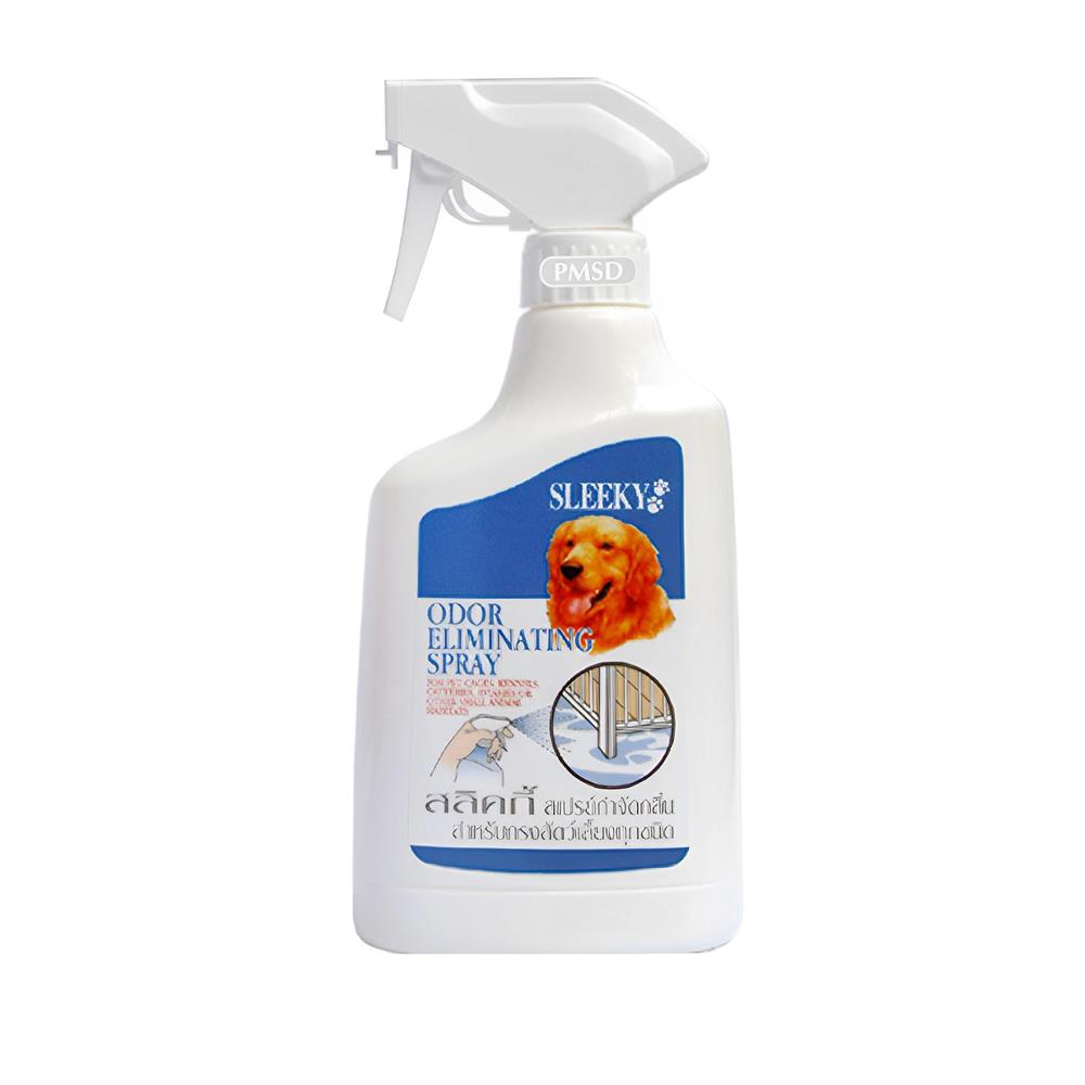 สเปรย์ดับกลิ่นกรงสัตว์เลี้ยง SLEEKY DEODORANT ELIMINATING SPRAY 500 ซีซี