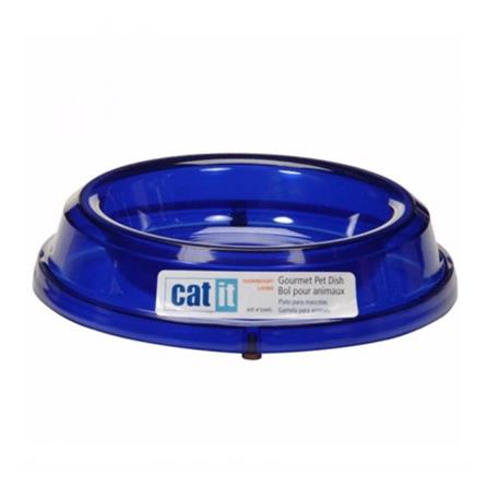 จานอาหารสำหรับสัตว์เลี้ยง CATIT GOURMET PET สีน้ำเงิน