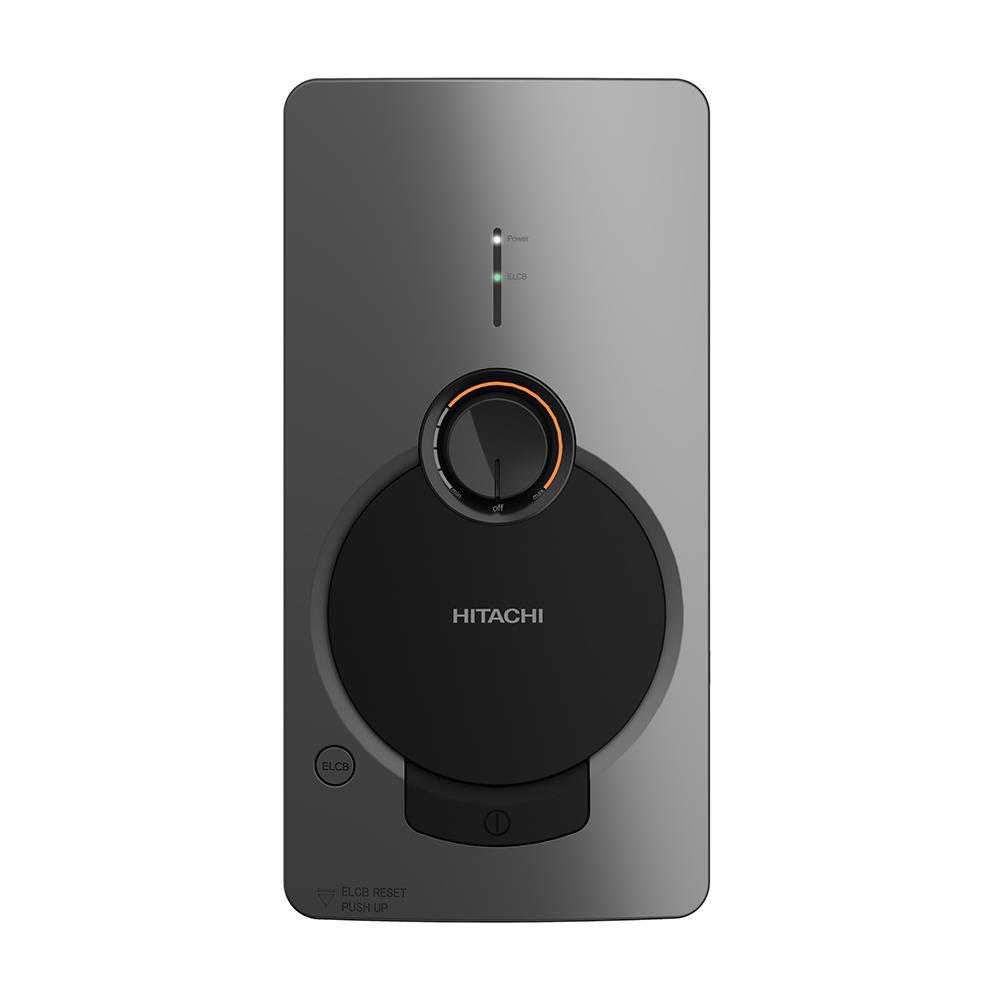 เครื่องทำน้ำอุ่น HITACHI HES 48GS 4800 วัตต์ สีดำ/เงิน