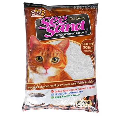 ทรายแมว SEASAND BENTONITE COFFEE 5 ลิตร_0