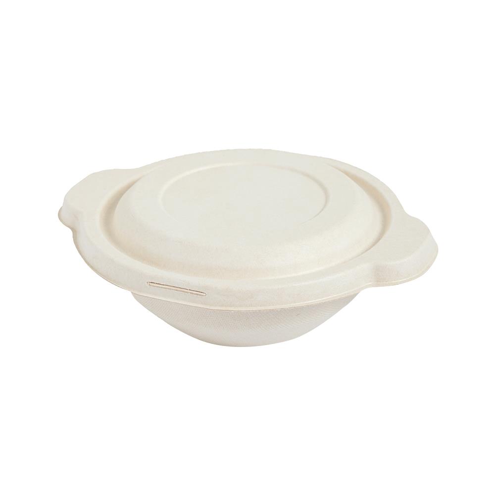 ชามหูจับ+ฝาปิด 850 มล. GRACZ SIMPLE แพ็ก 25 ชุด