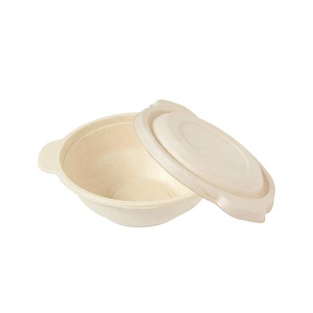 ชามหูจับ+ฝาปิด 850 มล. GRACZ SIMPLE แพ็ก 25 ชุด_1