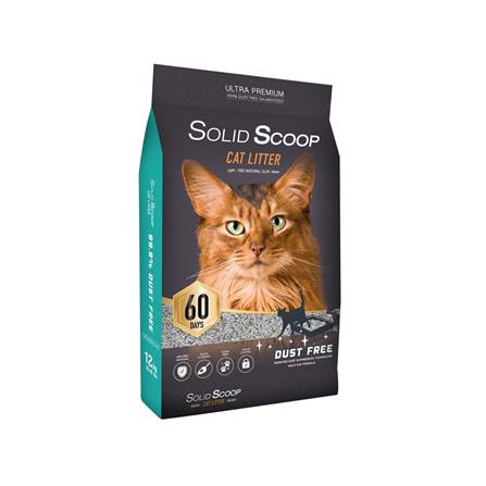 ทรายแมวภูเขาไฟ SOLID SCOOP DUST FREE 15 ลิตร_0